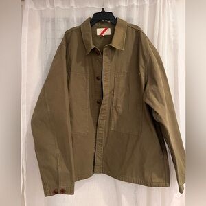 Best Made Co. Men’s Hatched Canvas Chore Coat